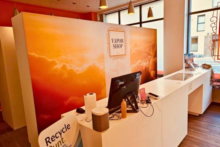 Vaporshop Kortrijk Interieur 1
