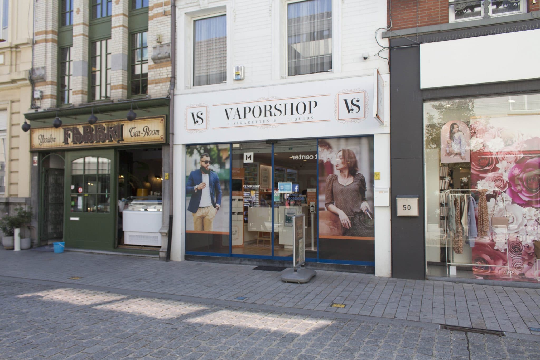 Winkels in heel België