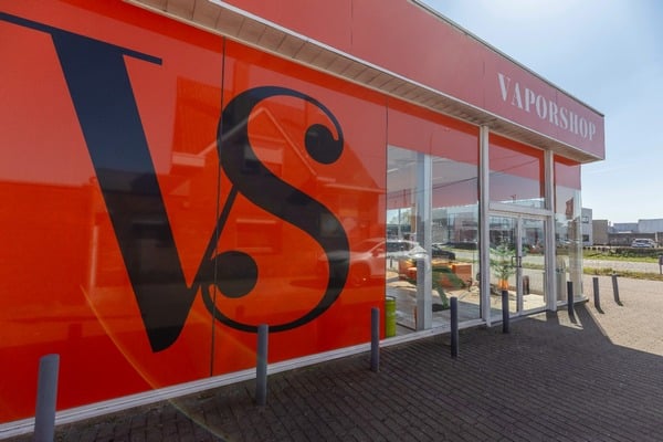 Vaporshop Buitenkant